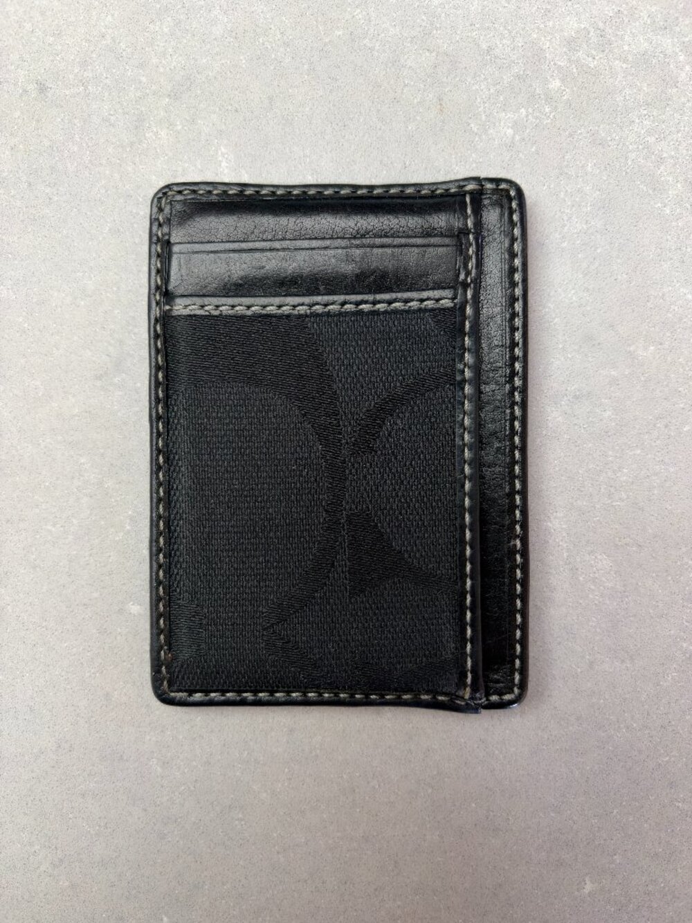 Minimalist Coach Card Case
